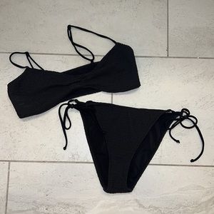 Black bikini set